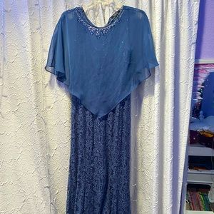 Size 16 navy blue Prom dress